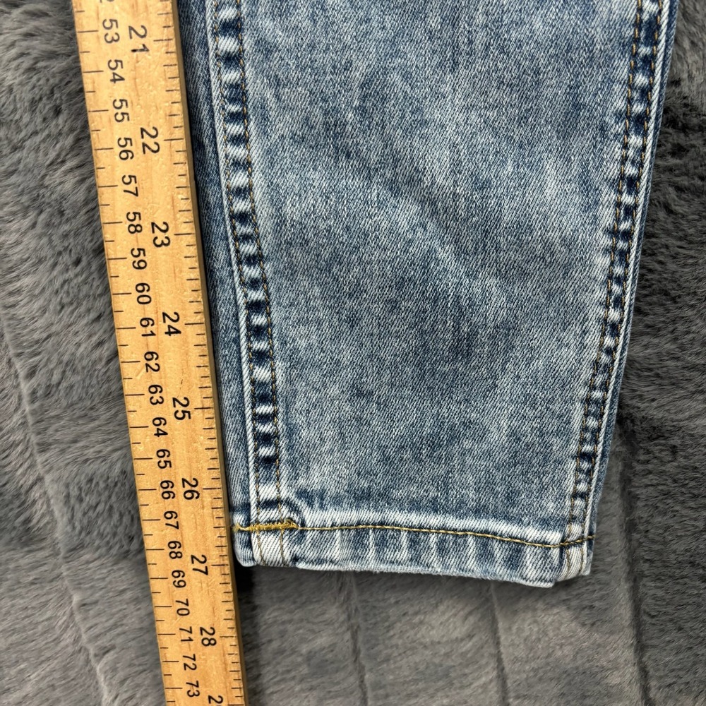 True Religion Halle Mid Rise Super Skinny Jeans Light Wash Size 25 - Picture 4 of 10